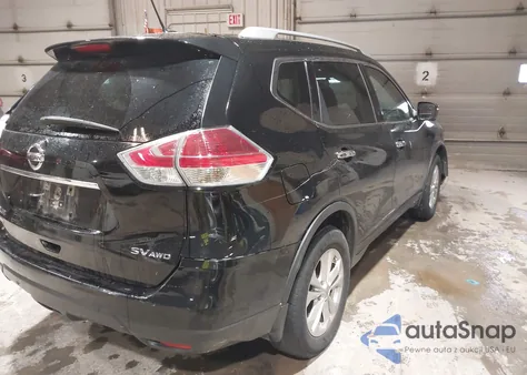 2015 Nissan Rogue Sv z USA, uszkodzony, nr VIN KNMAT2MV6FP551904
